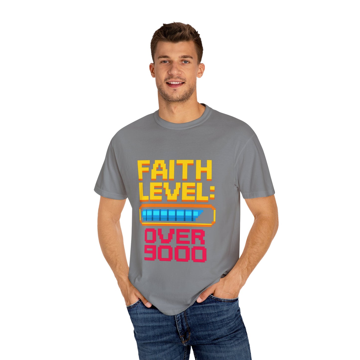 Faith Level Over 9000 Graphic Tee (Limited Time)