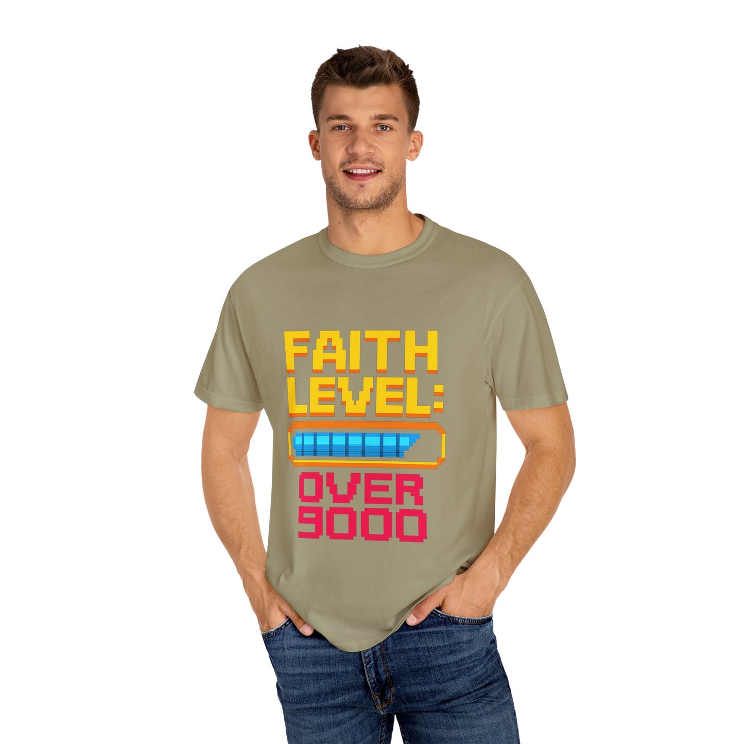 Faith Level Over 9000 Graphic Tee (Limited Time)