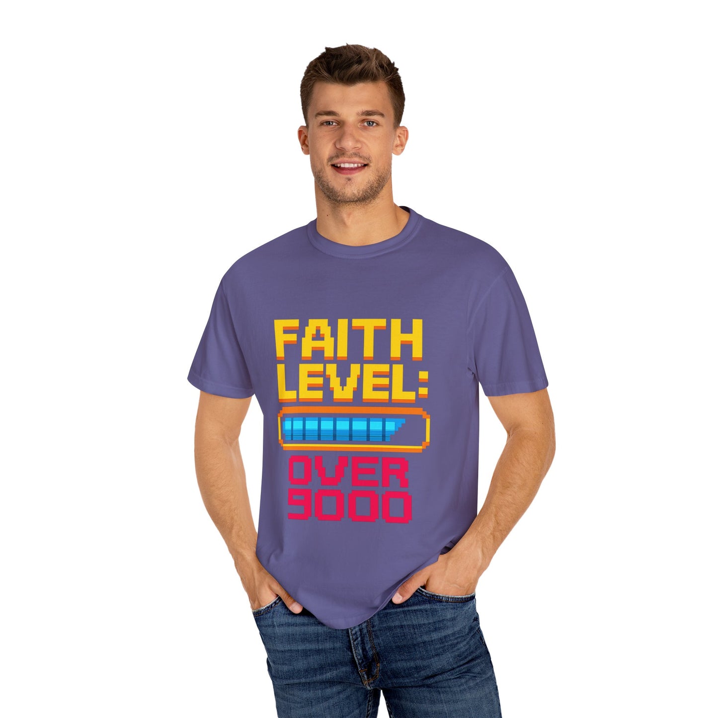 Faith Level Over 9000 Graphic Tee (Limited Time)