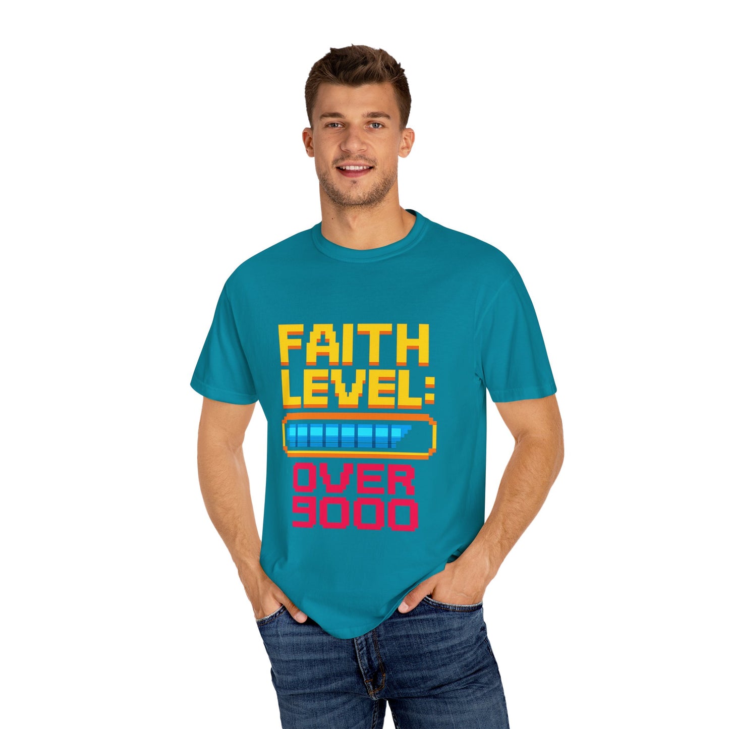 Faith Level Over 9000 Graphic Tee (Limited Time)