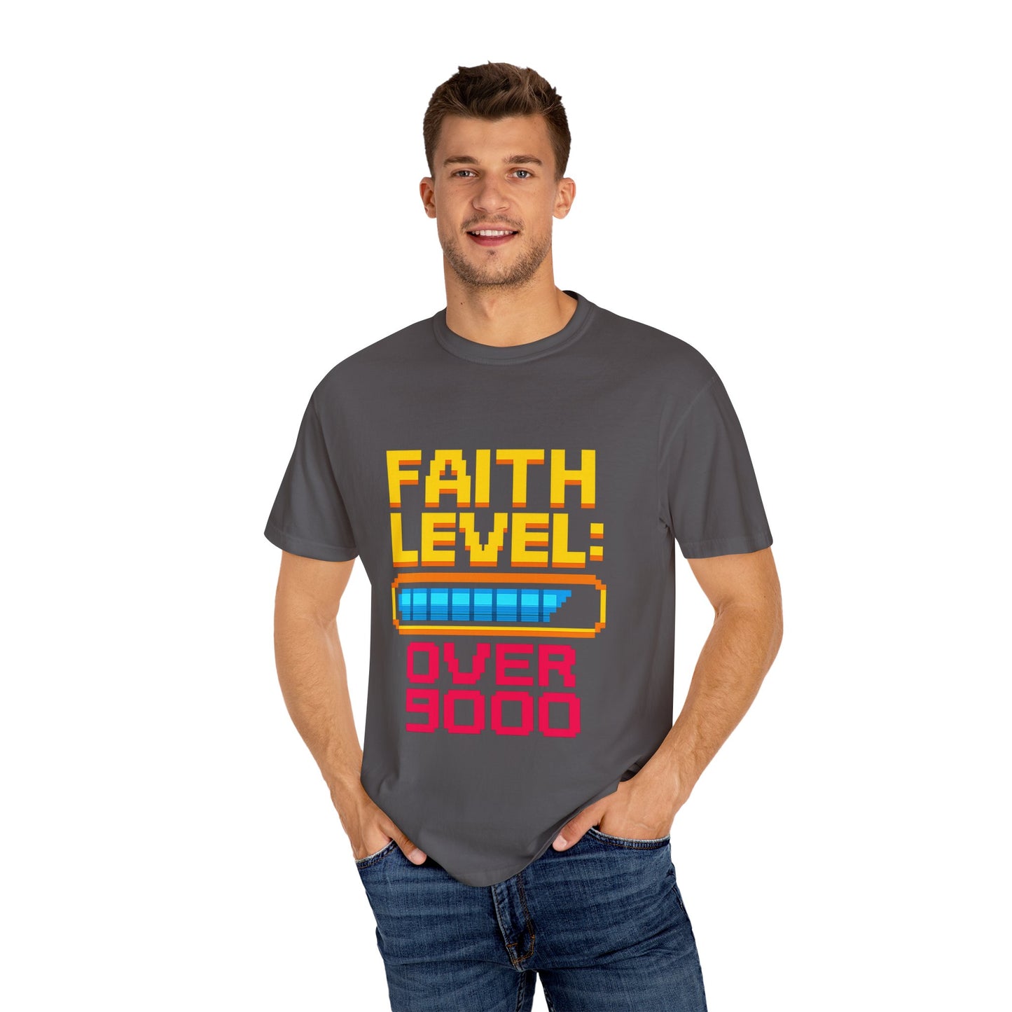 Faith Level Over 9000 Graphic Tee (Limited Time)