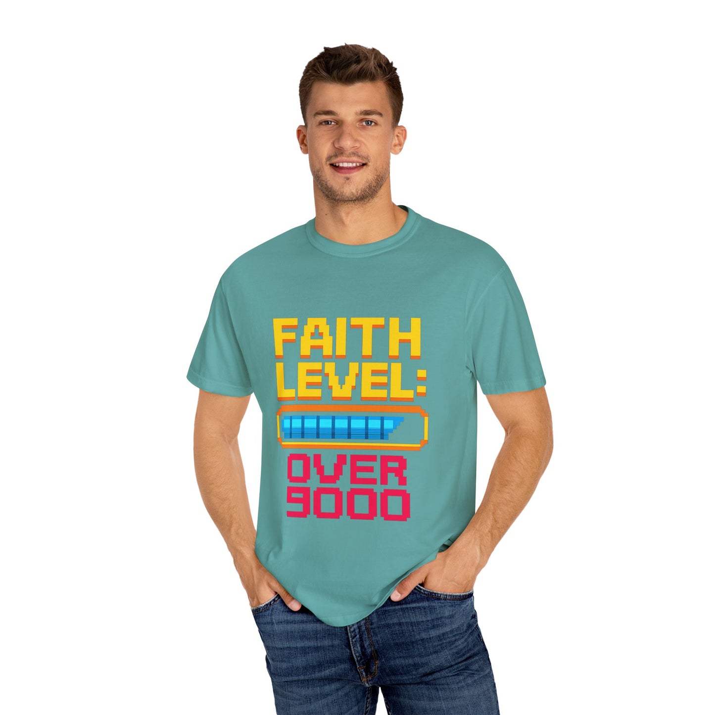 Faith Level Over 9000 Graphic Tee (Limited Time)
