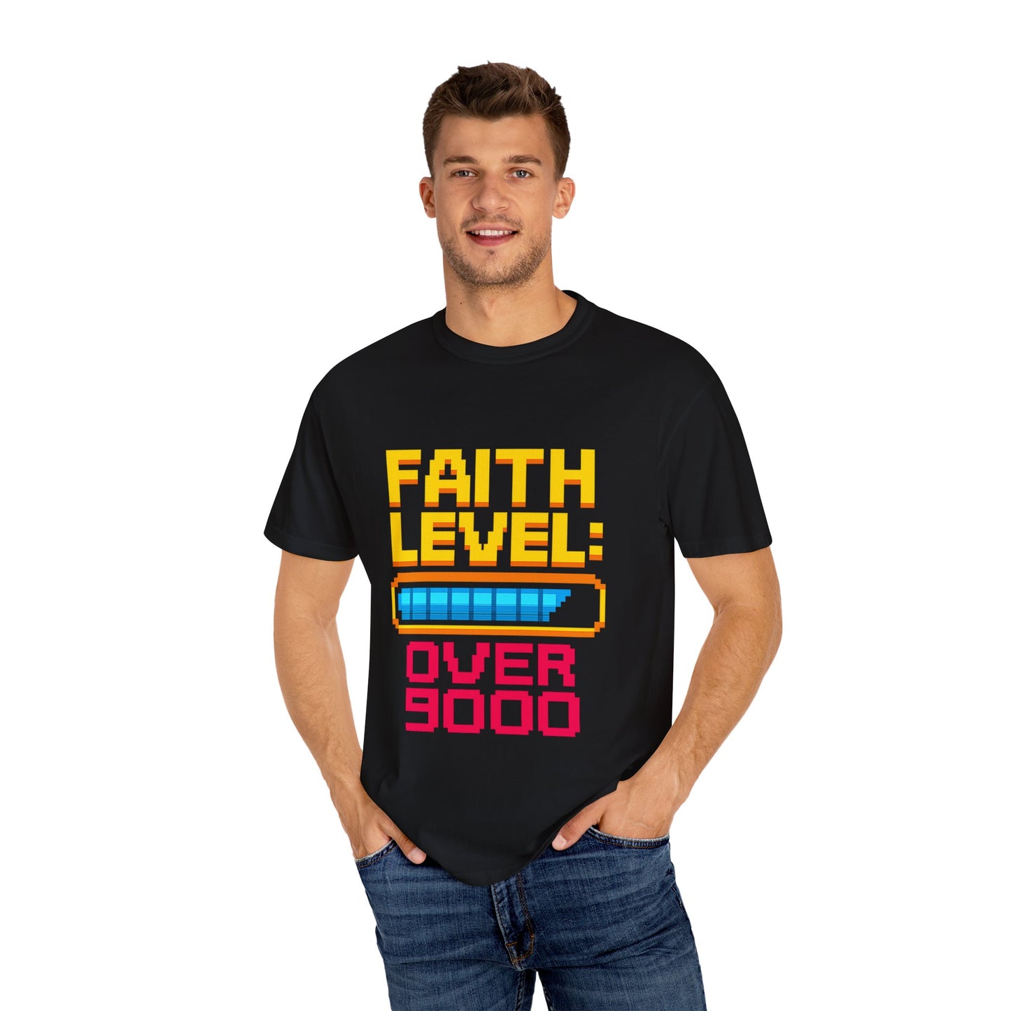 Faith Level Over 9000 Graphic Tee (Limited Time)