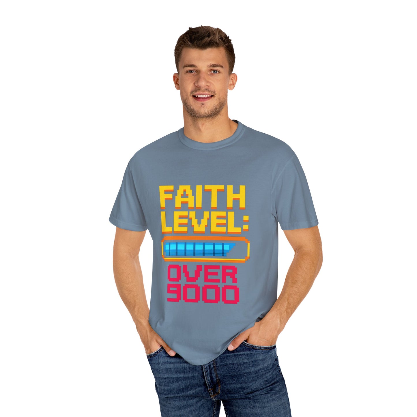 Faith Level Over 9000 Graphic Tee (Limited Time)