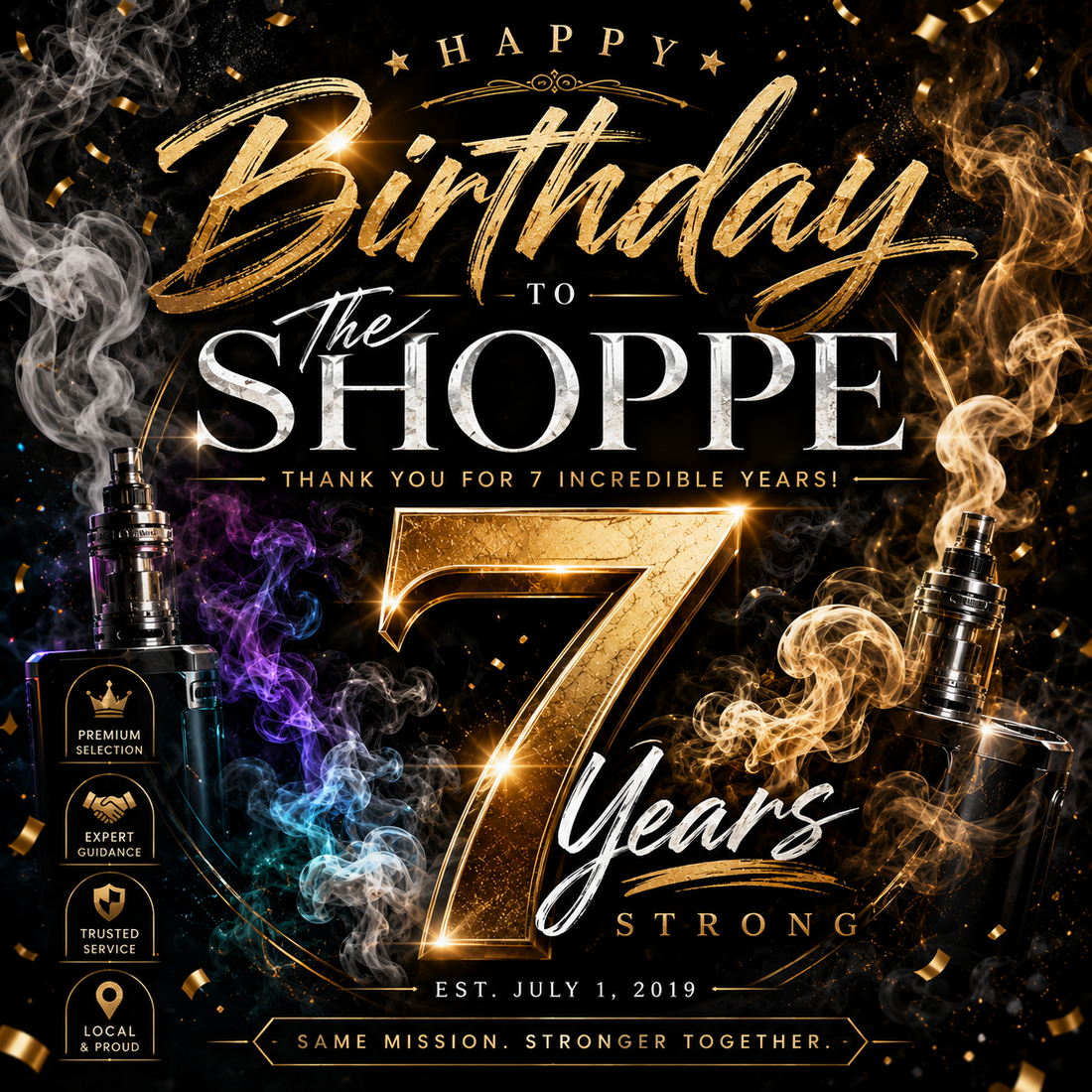 Seven Years of The Shoppe Greatness!!!